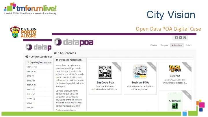 City Vision Open Data POA Digital Case 