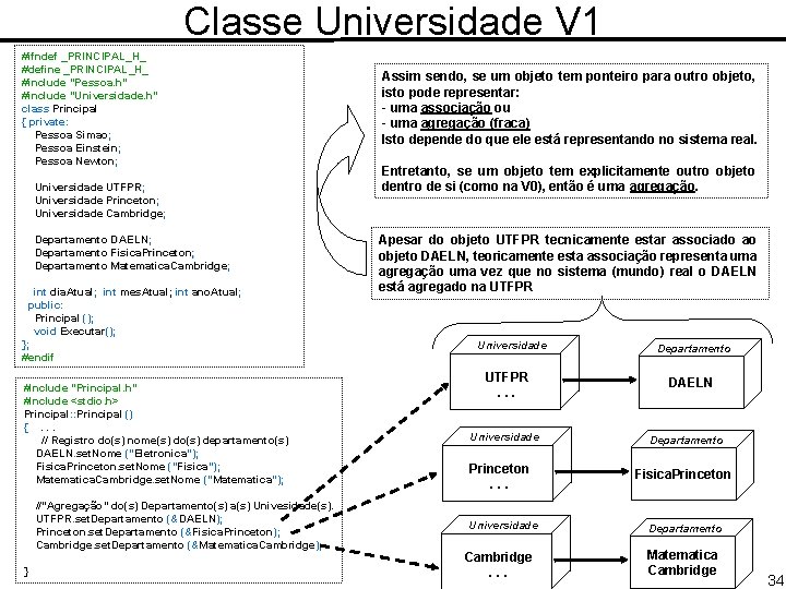 Classe Universidade V 1 #ifndef _PRINCIPAL_H_ #define _PRINCIPAL_H_ #include "Pessoa. h" #include "Universidade. h"
