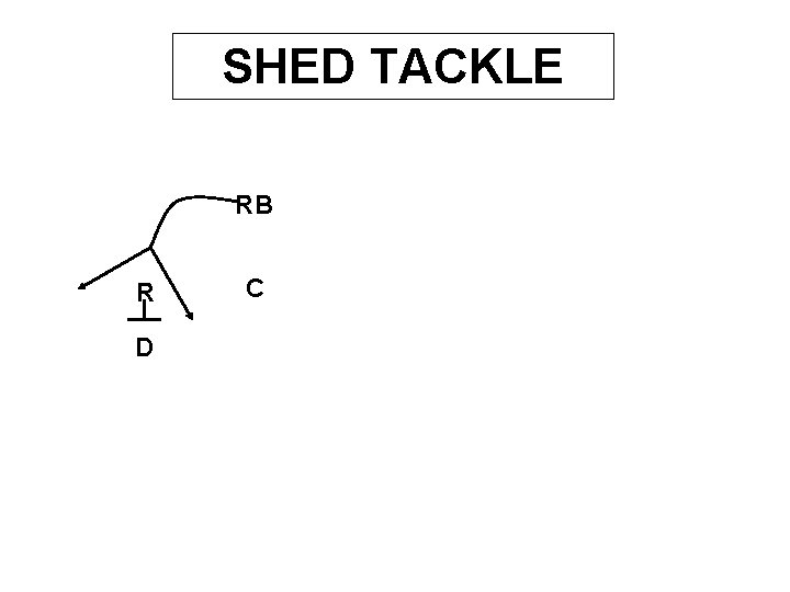 SHED TACKLE RB R D C 