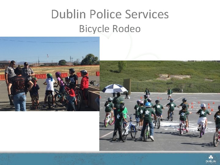 Dublin Police Services Bicycle Rodeo 