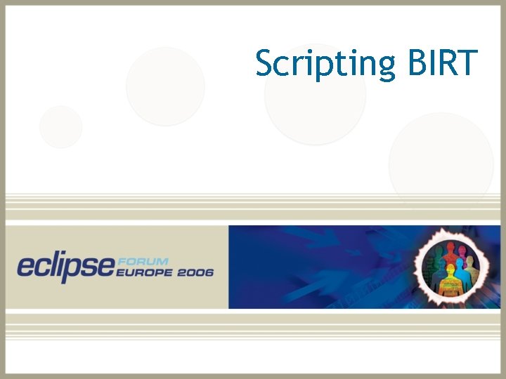 Scripting BIRT 