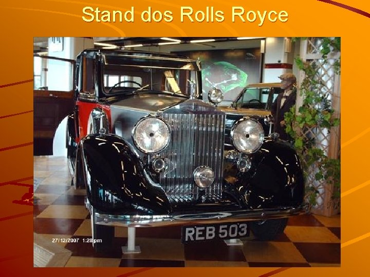 Stand dos Rolls Royce 