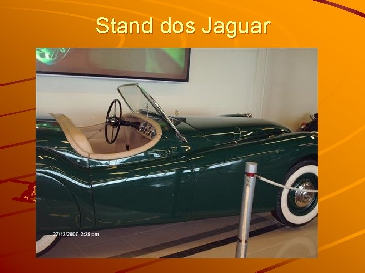 Stand dos Jaguar 
