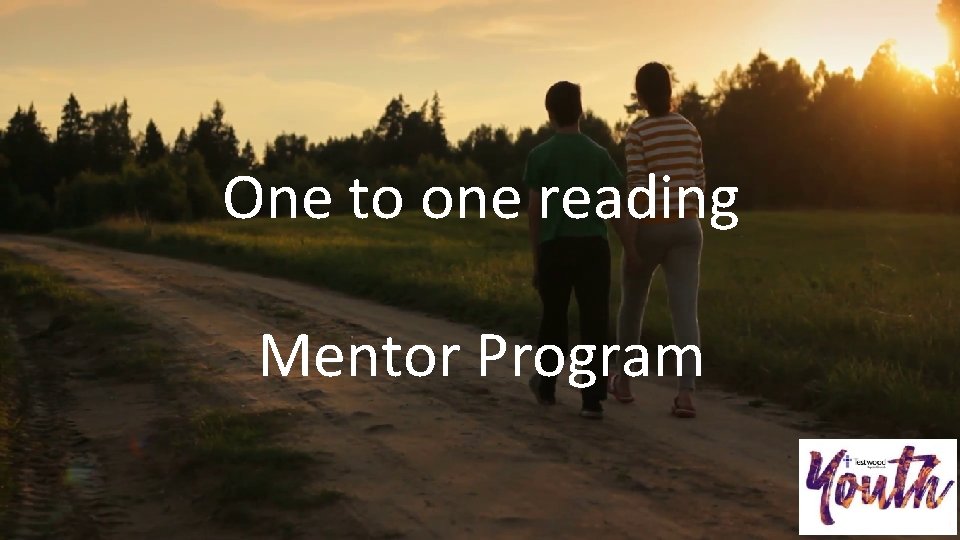 One to one reading Mentor Program 
