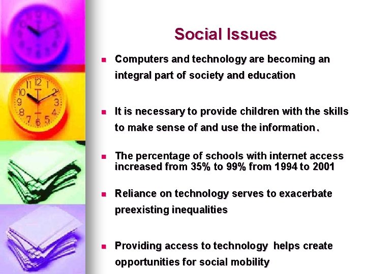 Digital Divide Should the public subsidize computer andor