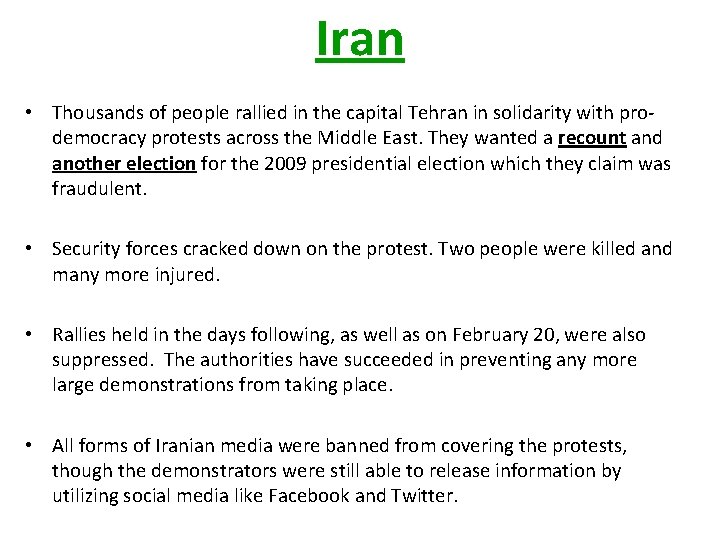 Iran • Thousands of people rallied in the capital Tehran in solidarity with prodemocracy