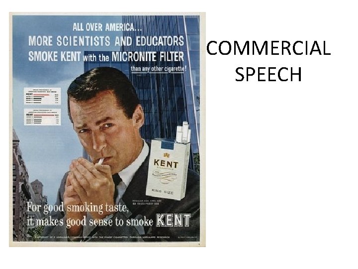 COMMERCIAL SPEECH 