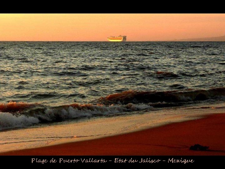 Plage de Puerto Vallarta - Etat du Jalisco - Mexique 