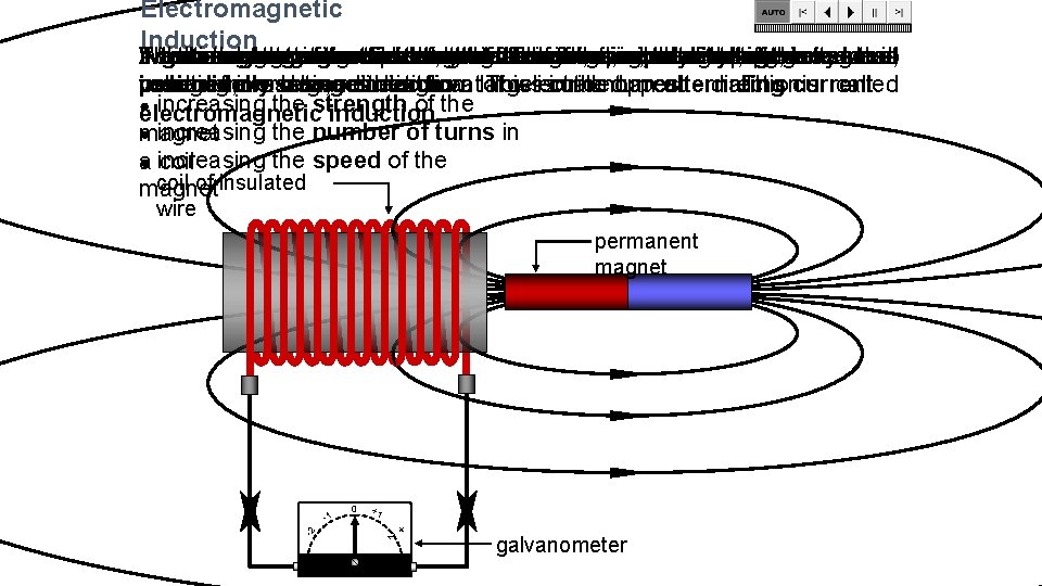 Electromagnetic Induction Asathe This A If The When galvanometer the stronger size can number