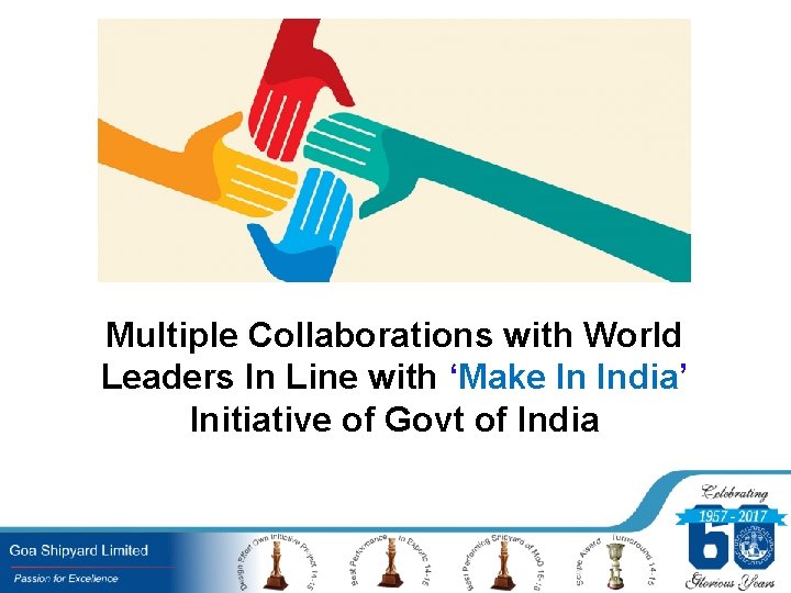 Multiple Collaborations with World Leaders In Line with ‘Make In India’ Initiative of Govt