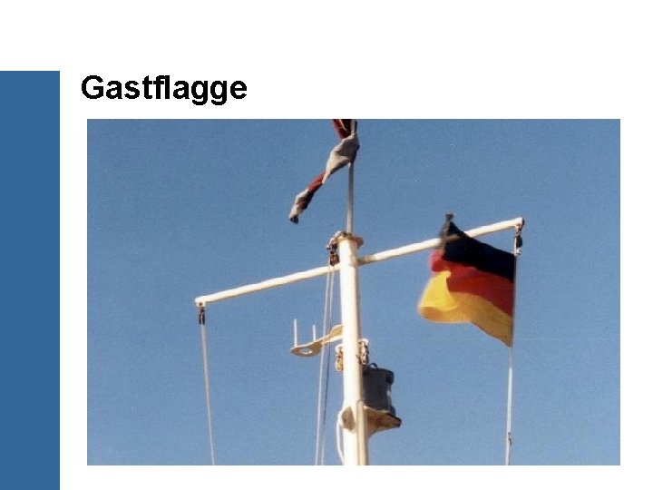 Gastflagge 