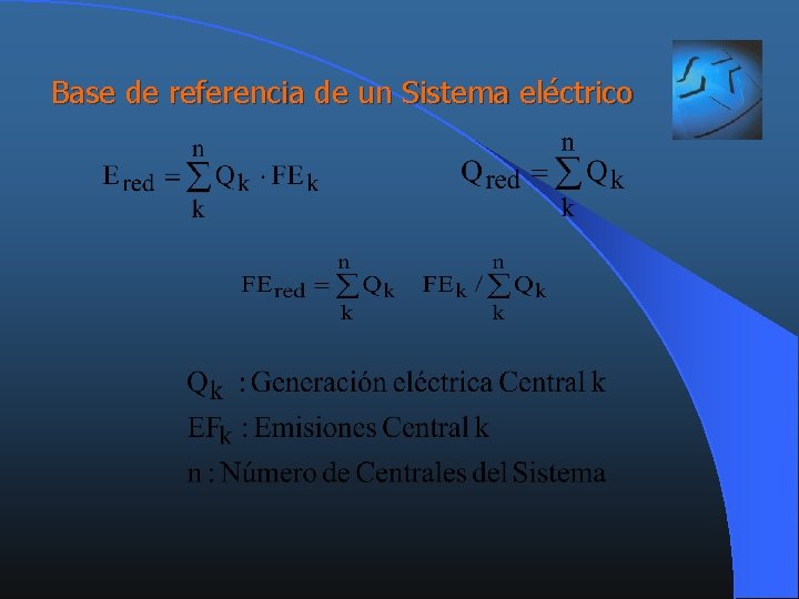 Base de referencia de un Sistema eléctrico 