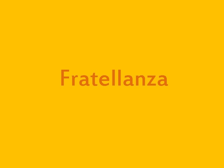 Fratellanza 