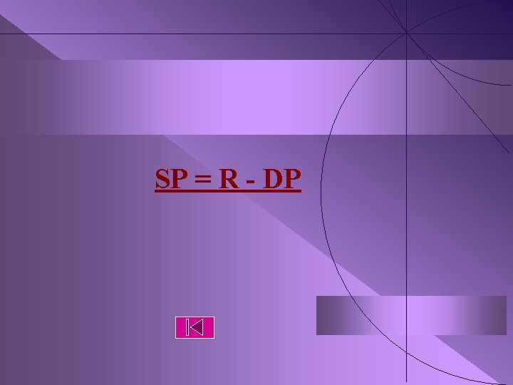 SP = R - DP 