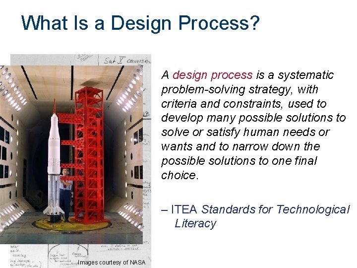 What Is a Design Process? A design process is a systematic problem-solving strategy, with