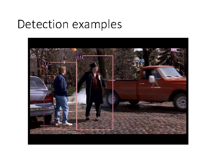 Detection examples 