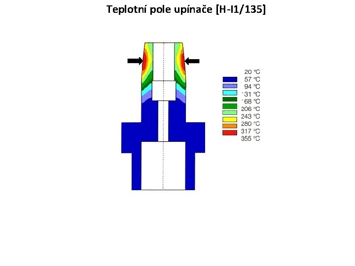 Teplotní pole upínače [H-I 1/135] 