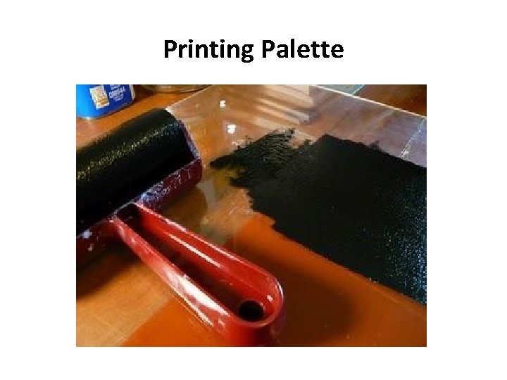 Printing Palette 