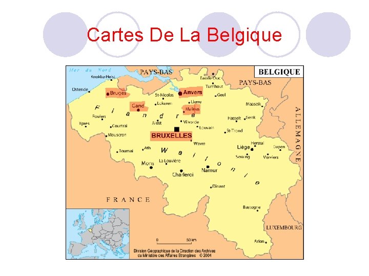 Cartes De La Belgique 