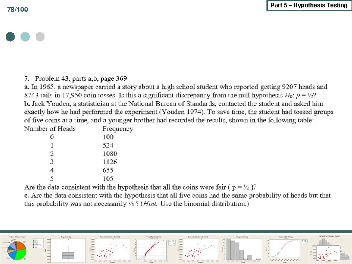 78/100 Part 5 – Hypothesis Testing 