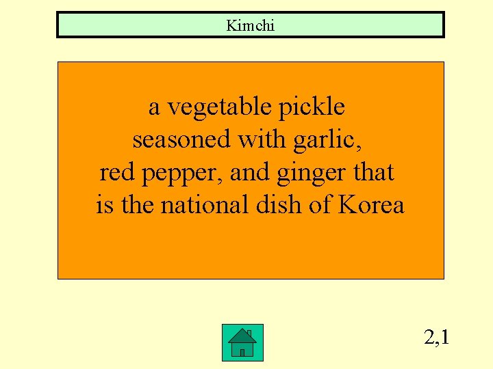 Kimchi a vegetable pickle seasoned with garlic, red pepper, and ginger that is the