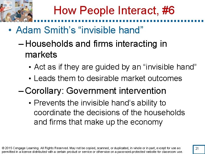 How People Interact, #6 • Adam Smith’s “invisible hand” – Households and firms interacting