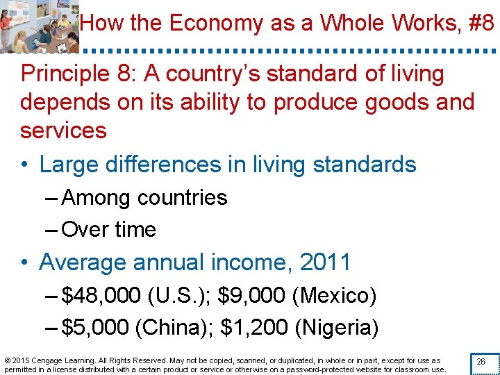 How the Economy as a Whole Works, #8 Principle 8: A country’s standard of