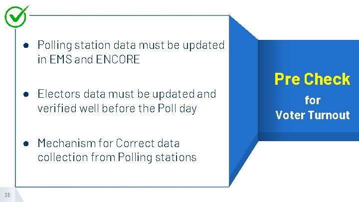“ ● Polling updated ▸ All station Officersdata must havebe valid mobile in EMS