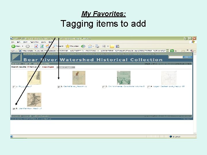 My Favorites: Tagging items to add 