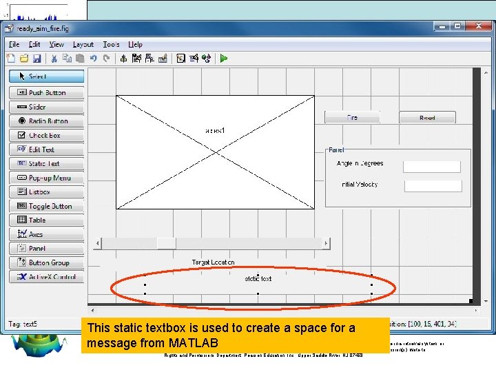 This static textbox is used to create a space for a message from MATLAB This static textbox is used to create a space for a message from MATLAB
