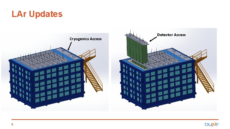 LAr Updates Cryogenics Access 5 Detector Access 