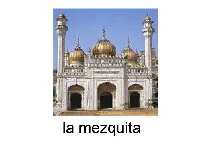 la mezquita 