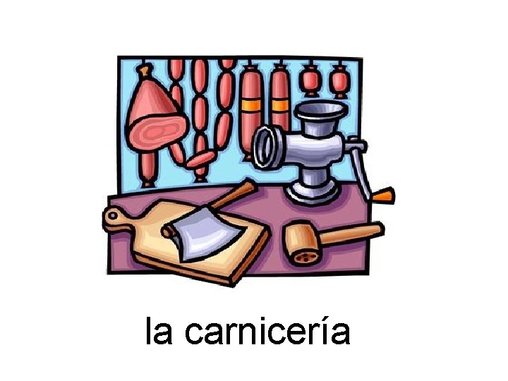 la carnicería 