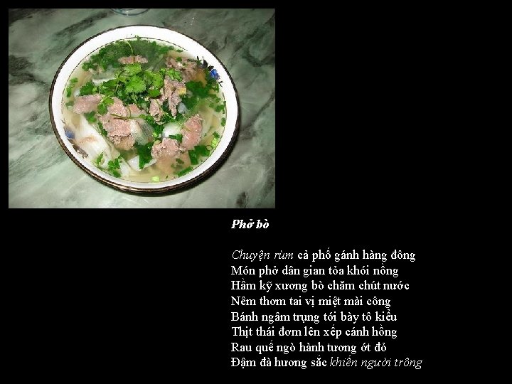 Phở bò Chuyện rùm cả phố gánh hàng đông Món phở dân gian tỏa