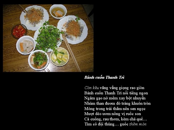 Bánh cuốn Thanh Trì Còn kêu văng vẳng giọng rao giòn Bánh cuốn Thanh