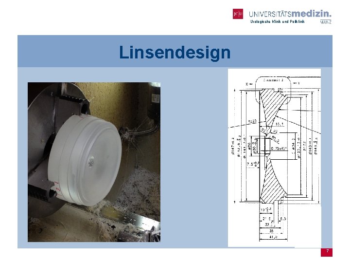 Urologische Klinik und Poliklinik Linsendesign 7 