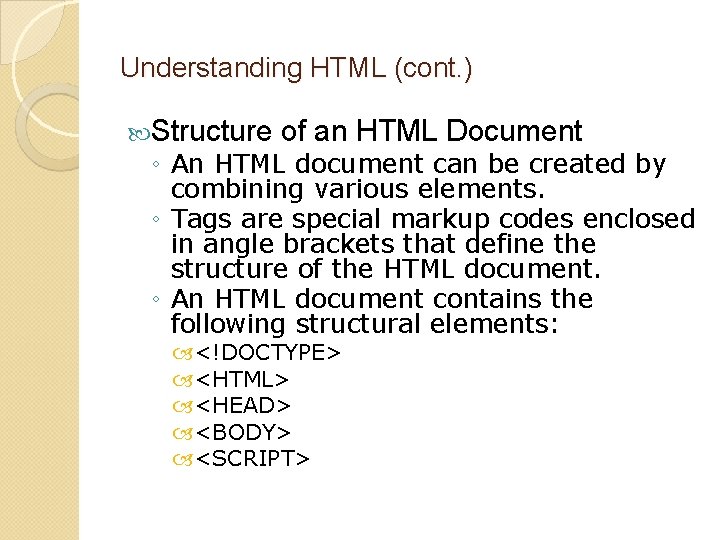 HTML and CSS October 7 th Discussion Topics