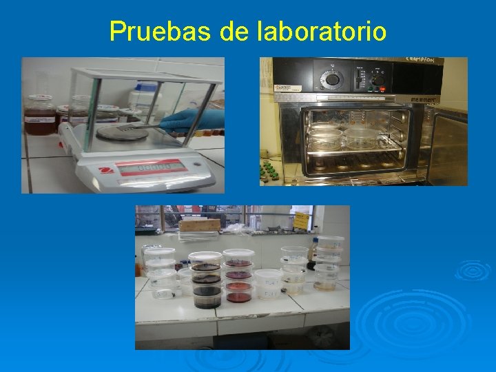 Pruebas de laboratorio 