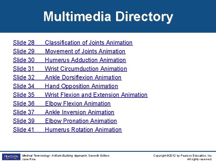 Multimedia Directory Slide 28 Slide 29 Slide 30 Slide 31 Slide 32 Slide 34