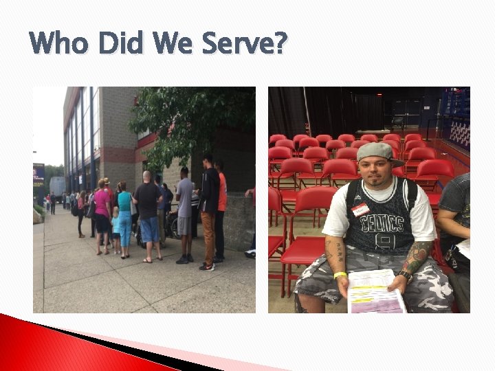 Who Did We Serve? 