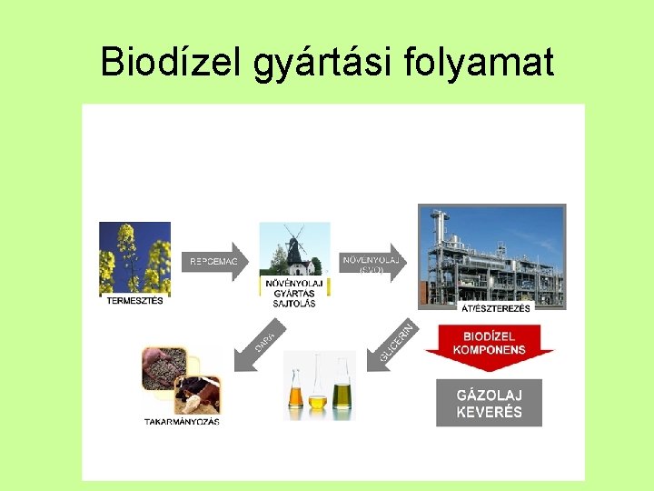 Biodízel gyártási folyamat 