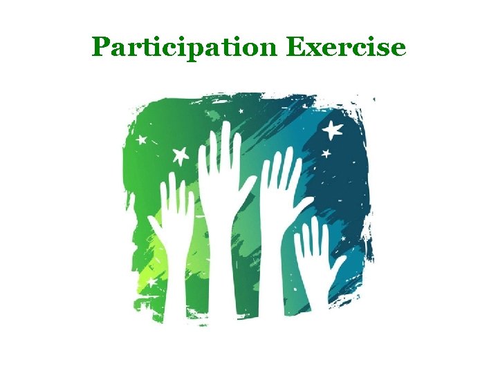 Participation Exercise 