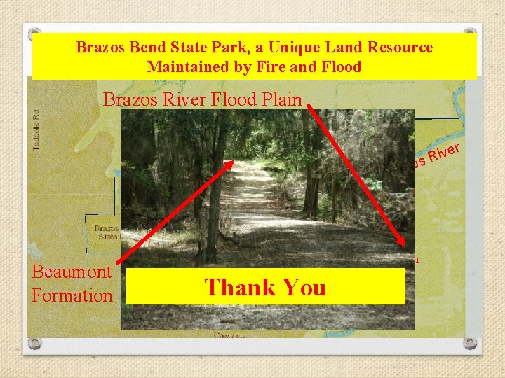 Brazos Bend State Park, a Unique Land Resource Maintained by Fire and Flood Brazos