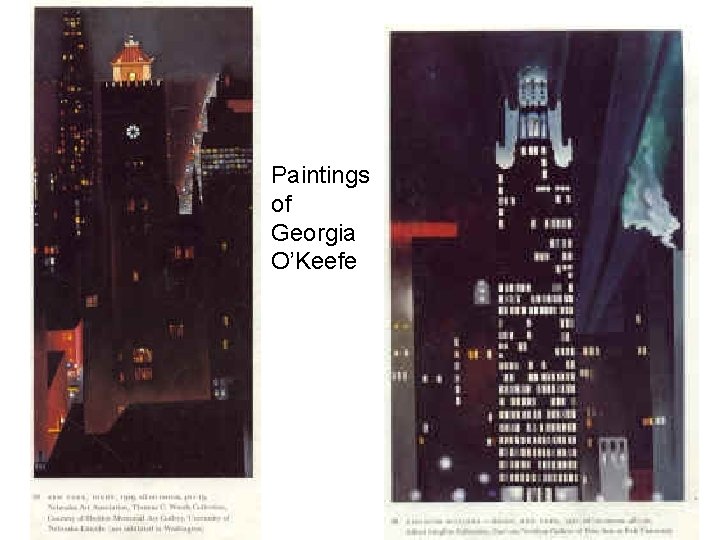 Paintings of Georgia O’Keefe 