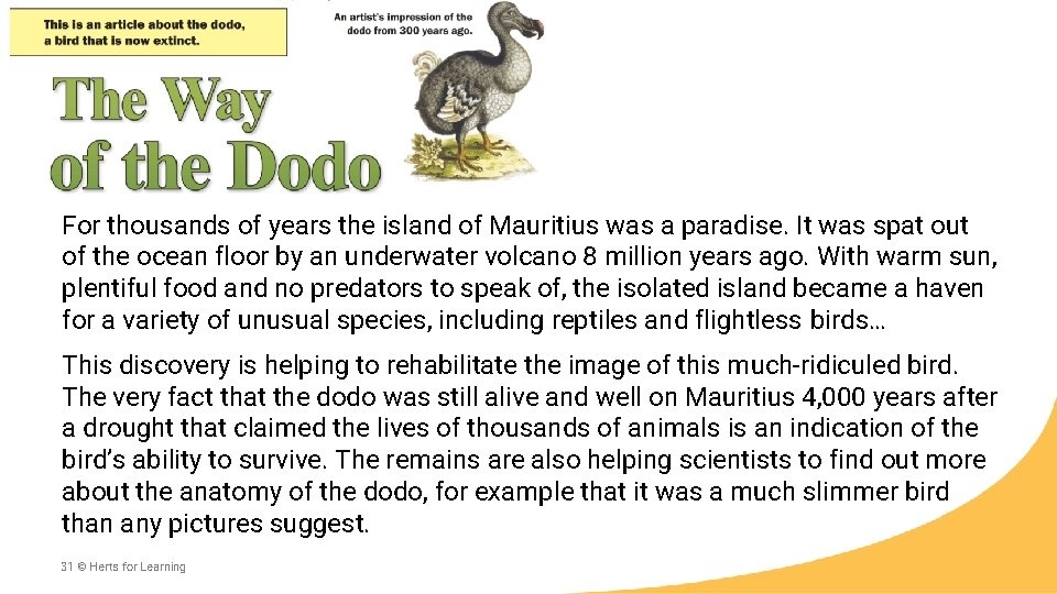For thousands of years the island of Mauritius was a paradise. It was spat