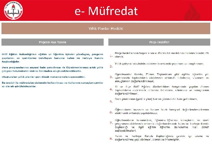 e- Müfredat 