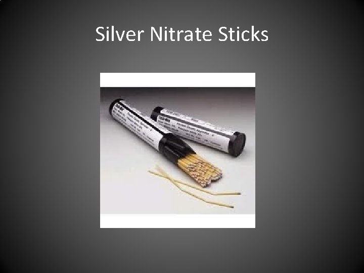 Silver Nitrate Sticks 