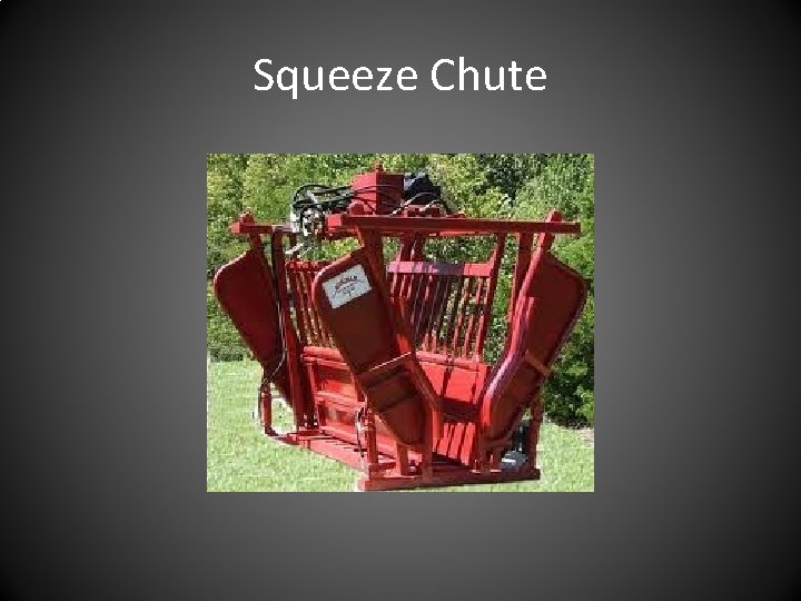 Squeeze Chute 