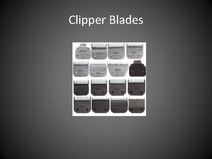 Clipper Blades 