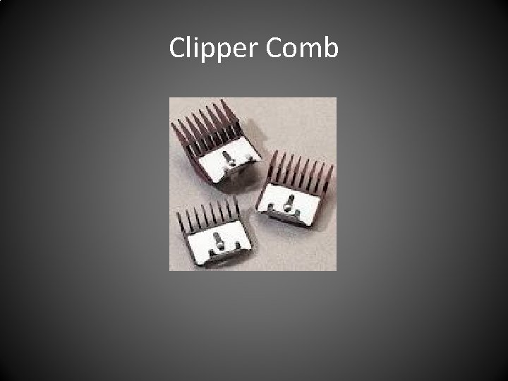 Clipper Comb 